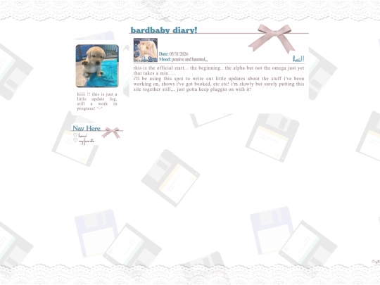 blog screenshot