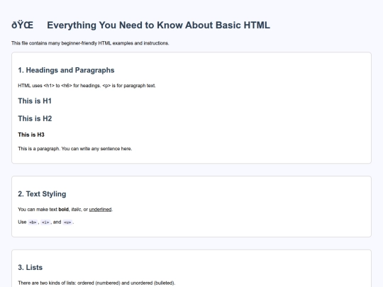 html-everything screenshot