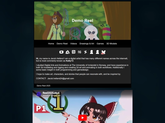 Demoreel screenshot