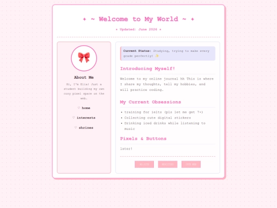 test screenshot