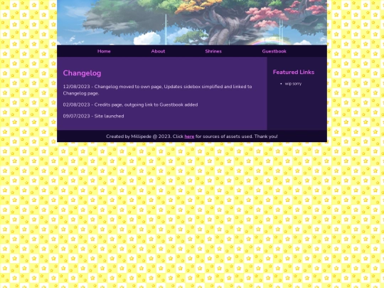 changelog screenshot
