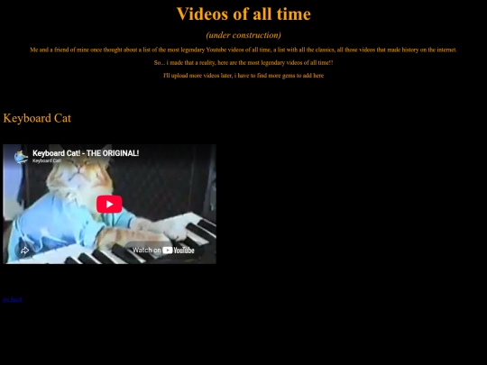 videosofalltime screenshot