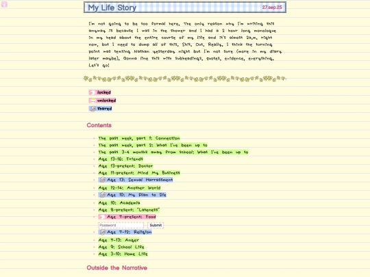 private/privateblog/mylifestory screenshot