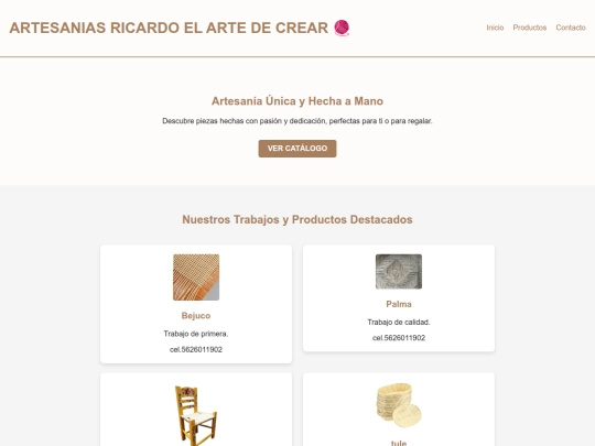artesanias screenshot