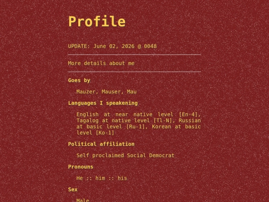profile screenshot