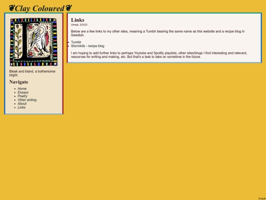 links screenshot