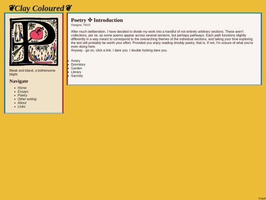 poetry screenshot