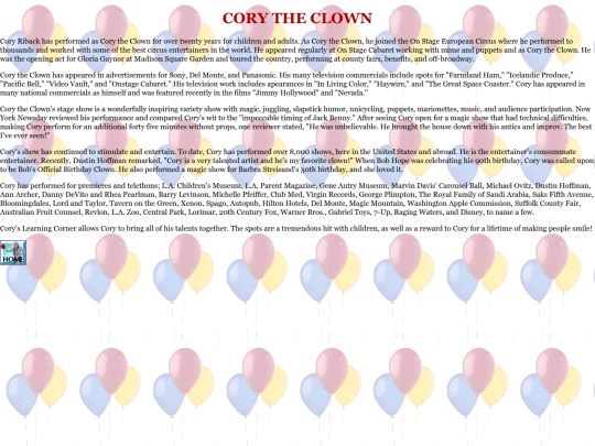 About Cory the Clown screenshot