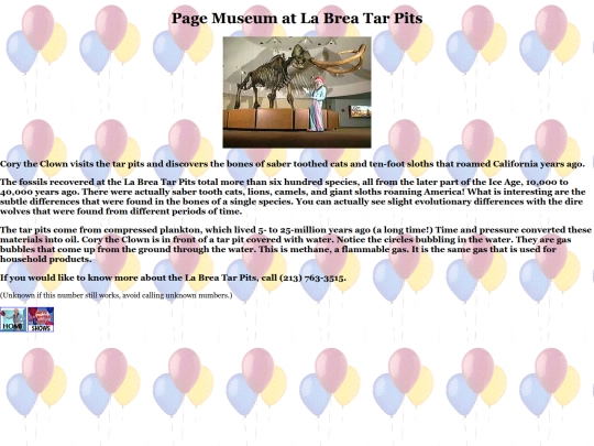 La Brea Tar Pits screenshot