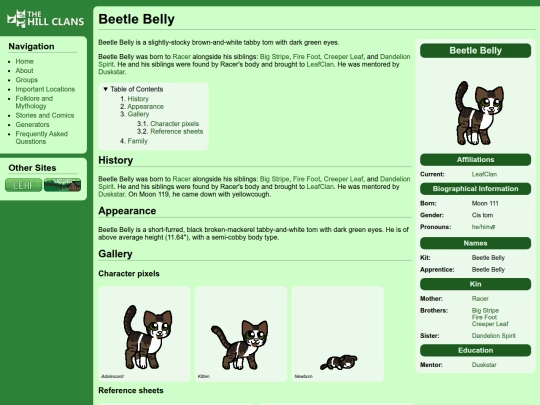 cats/beetle belly screenshot