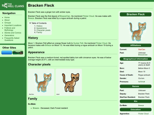 cats/bracken fleck screenshot