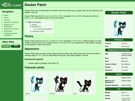 cats/dauber patch screenshot