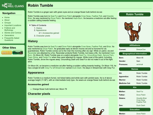 cats/robin tumble screenshot