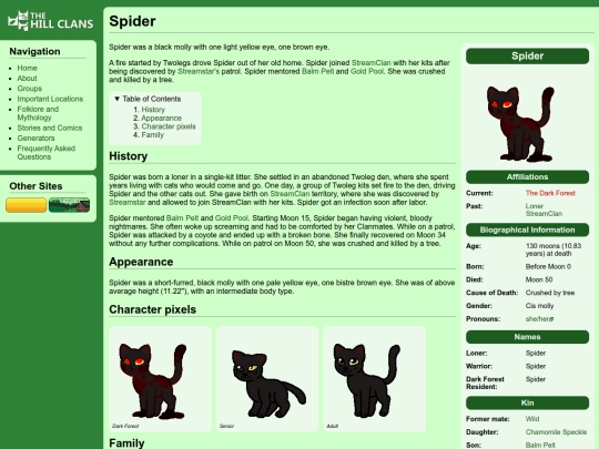 cats/spider screenshot