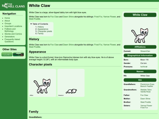 cats/white claw screenshot