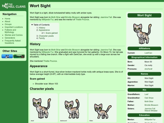 cats/wort sight screenshot