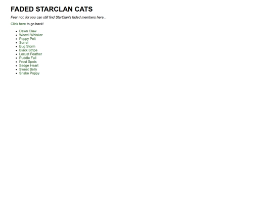 fadedstarclan screenshot