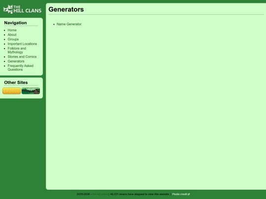 generators screenshot