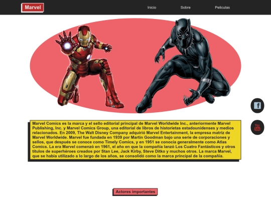proyecto/sobre screenshot