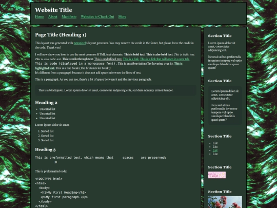 layouttest screenshot