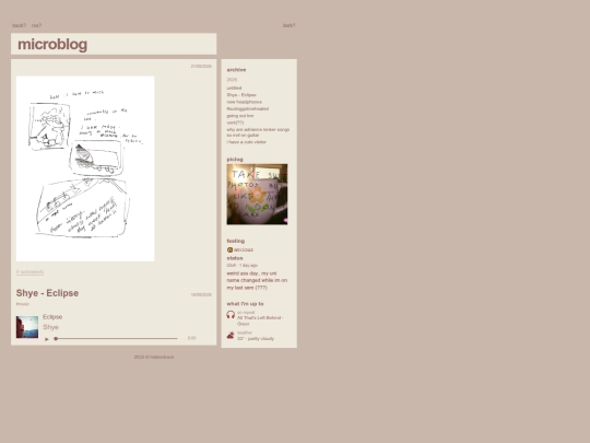 microblog screenshot