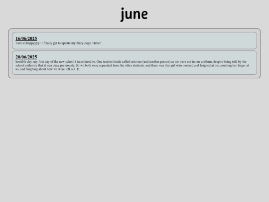 diary/june25 screenshot