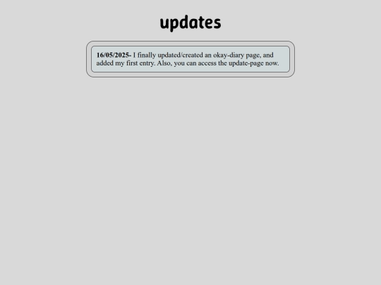 updates screenshot