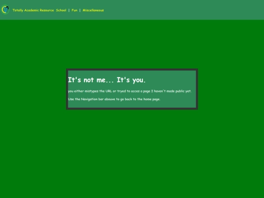 not_found screenshot