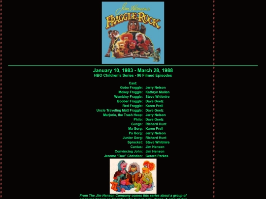 fragglerock screenshot