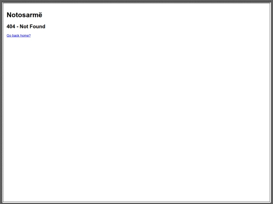 not_found screenshot