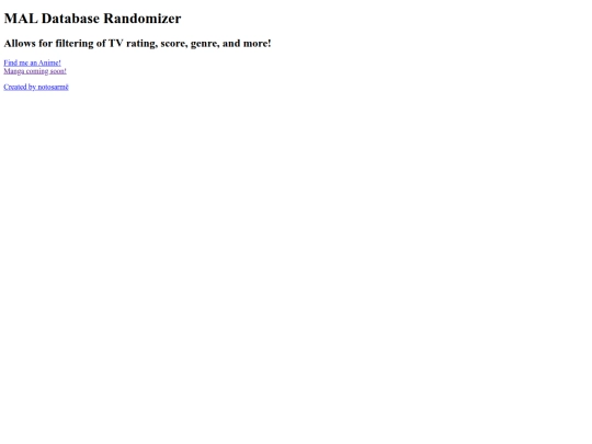 tools/mal screenshot