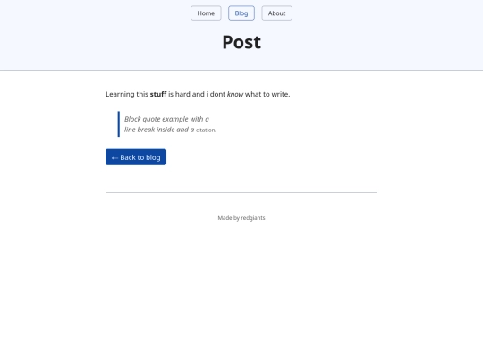 blog/blogpost screenshot