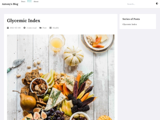 posts/glycemic-index screenshot
