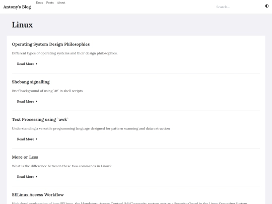 series/linux/page/2 screenshot