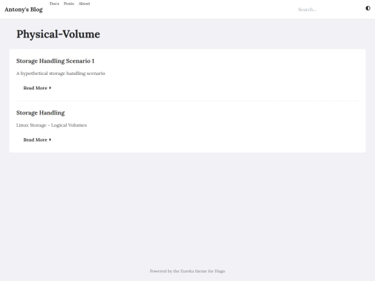 tags/physical-volume screenshot