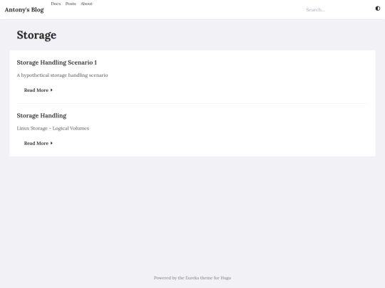 tags/storage screenshot