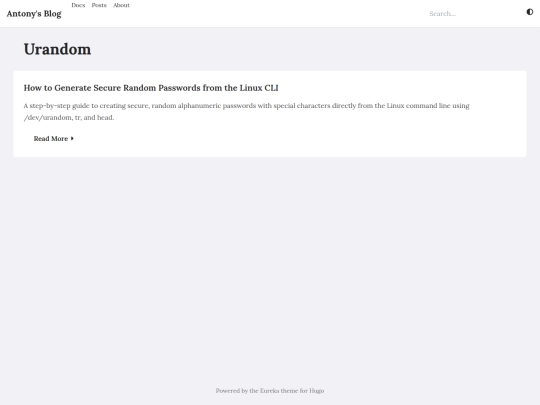tags/urandom screenshot