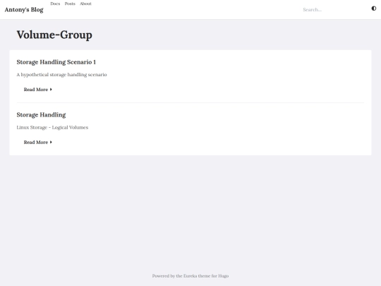 tags/volume-group screenshot