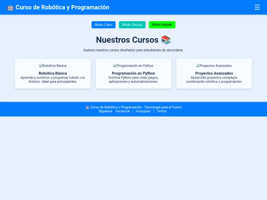 cursos screenshot