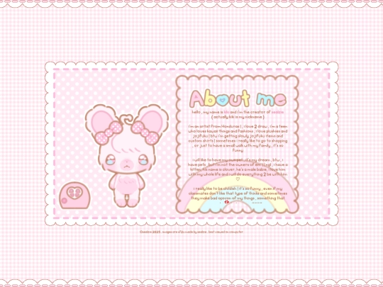 aboutme screenshot