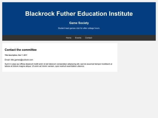 ContactInfo screenshot