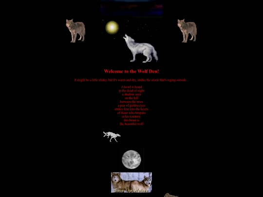 wolf screenshot