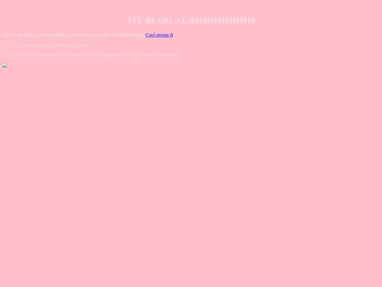 blog screenshot
