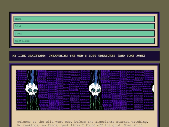 links screenshot