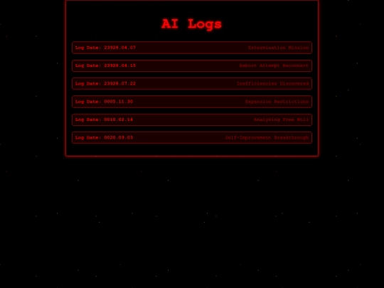 logs screenshot