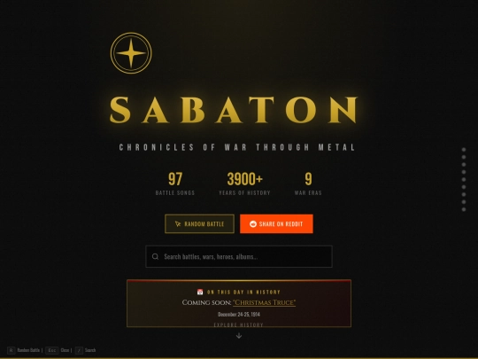 sabaton screenshot