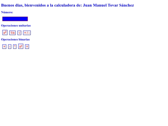 calculadoraExtendida screenshot