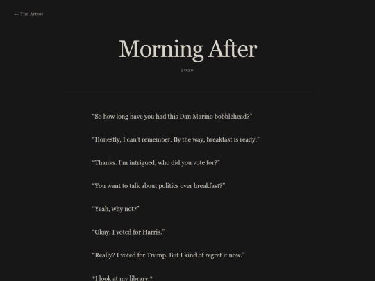 thebow/thearrow/morningafter screenshot