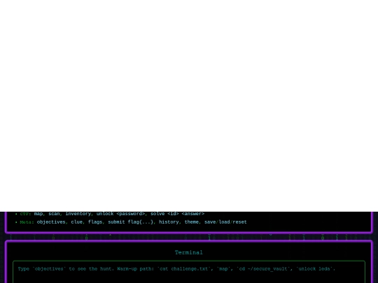 ctftermminal screenshot