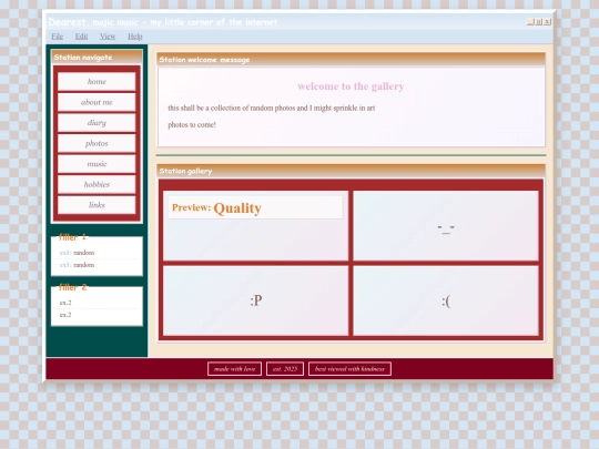 test screenshot